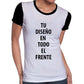 Playera Sublimada En Todo El Frente dama