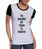 Playera Sublimada En Todo El Frente dama