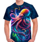 Playera de pulpo sublimada full print