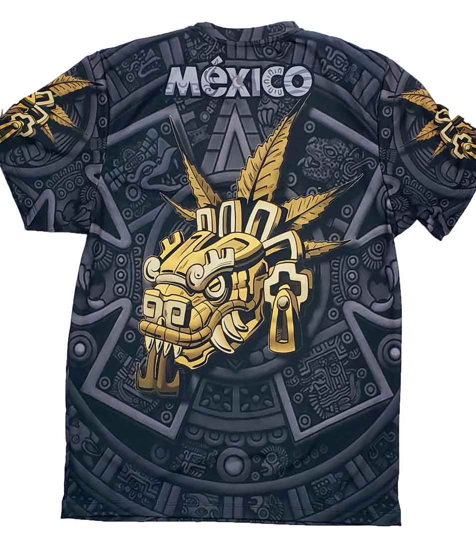 Playera serpiente emplumada