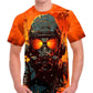 Playera soldado futurista sublimada full print