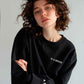 Sudadera personalizada bordada con fecha e inicial en manga