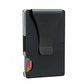 Tarjetero y cartera con protección RFID metal
