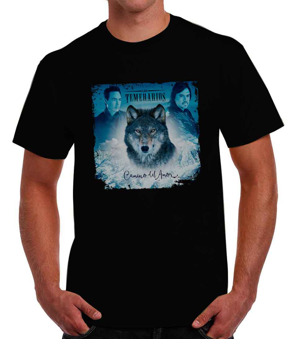 Playera Temerarios grupo musical mexicano