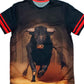Playera de toro bravo de lidia
