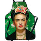 Mandil Frida en tonos verdes