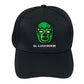 Gorra luchador verde bordada