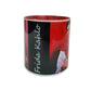 Taza Frida Kahlo chalina ceramica